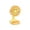 Yellow, variant on Orangide Mini Mouse Desk Fan USB Rechargeable Candy Color Adjustable Quiet Portable Small Fan for Office Home Summer Gift Adorable Cute