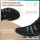 thumbnail image 3 of Zapatos acuáticos ziitop para mujer, senderismo al aire libre, negros, 3 of 6