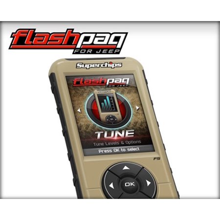 Superchips 3876 Flashpaq F5 Programmer Fits 15-16 Wrangler (JK)