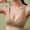 Khaki, variant on Bras for Women No Underwire Sexy V Neck Seamless Underwear Home Leisure Double Hook Comfortable Bra Push up Bras