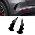 thumbnail image 7 of Rear Bumper Trim Lip Spoiler Stickers Mudapron Canards Black for Mercedes-Benz GLA Class GLA200 260 H247 GLA35 AMG 2020, 7 of 7