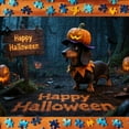 thumbnail image 2 of Halloween Theme Puzzle Set Halloween Educational Puzzles For Present For Family Game Night (with Number On Back), 2 of 8