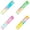 4 Pc, variant on CoreLiving Flexible Ruler, Soft Bendable Plastic Measuring Tool with Double Sided Centimeters and Inches, Gradient Color Millimeter Straight Edge, 8 Inch, 1 Pack