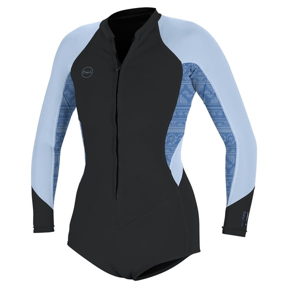 O'Neill 2/1mm Bahia Women's Front Zip Long Sleeve Surf Suit