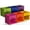 Bright Bold, variant on Sorbus Foldable Storage Bins – Set of 6 Fabric Cubes with Clear Window & Handles for Shelves and Closets (Bold Color Mix)