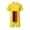 Yellow, variant on Loopsun Kids Boys Girls Summer Sets Fast Dry Training Short Sleeve Pocket Shorts Sets