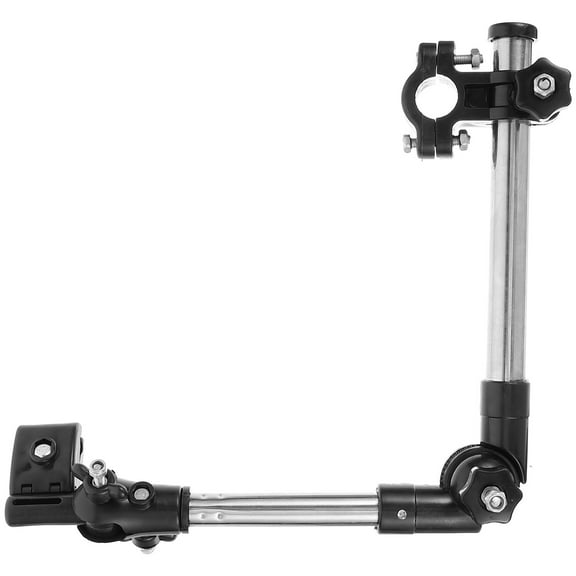 KAKOWELY 1Pack Umbrella Clamp Stand Durable Stainless Steel for Stroller Easy Installation