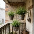 thumbnail image 6 of Artificial Green Plants 6 Pack Artificial Grass Stems, Large Plastic Faux Greenery Bushes, Flexible Bendable Bionic Leaves for Vase, Floral Arrangements, Indoor Outdoor Decor, 6 of 6