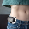 thumbnail image 1 of SEWACC Foot Pedometer Sports Gadget Walking Counter Black ABS Simple Design 1Pack, 1 of 8