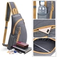 thumbnail image 4 of SIABC-Sling Bags Men and Women Shoulder Backpack Small Cross Body Chest Sling Backpack, 4 of 4