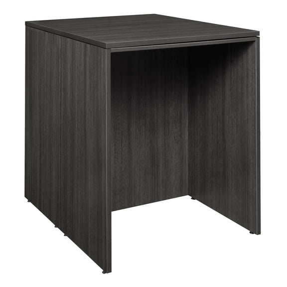 Regency Legacy Stand Up Back to Back Desk/ Desk- Ash Grey