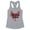 Heather Grey, variant on Mama Hen Tank Top Fitted Racerback Women's Large Heather Grey