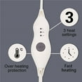 thumbnail image 5 of Electric Large Heating Pad Blanket Portable Shoulder Neck Back Heating Shawl Wrap Pain Relief Temperature Controller, 5 of 5