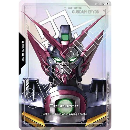 Gundam Dual Impact Common  Resource R-011