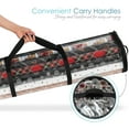 thumbnail image 3 of Hearth & Harbor Holiday Christmas Wrapping Paper Storage Bag Fits Up to 22 Rolls of 40", Black, 3 of 6