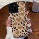 thumbnail image 2 of Fahion-funda con estampado de leopardo para iPhone, carcasa de TPU suave con protección de lente para modelos 15 Pro Max, 14, 13, 12, 11 Pro Max, X, XR, XS Max, 7, 8Plus, 2 of 5