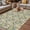 Green, variant on Vintage Flowers Outdoor Rug for Patio/Deck/Porch, Non-Slip Large Area Rug 4 x 6 Ft, Spring Yellow Floral Country Leaves Blue Birds Indoor Outdoor Rugs Washable Area Rugs, Camping Rug Carpet Runner