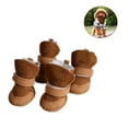 thumbnail image 6 of potrochi Dog Shoes with Hook Loop Closure Booties Pet Dog Chihuahua Shoes Boots, Puppy Snow Booties for Small Dogs, Chihuahua Booties for Winter, Tiny Cat Booties, Cat Shoes for Cold Weather, 6 of 6