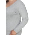 thumbnail image 3 of White Mark Women's Destiny Sweater Dress, 3 of 5