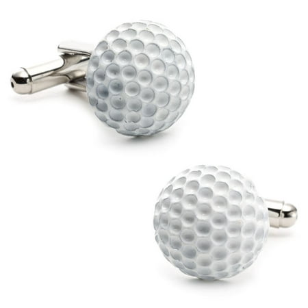 Enamel Golf Ball Cufflinks