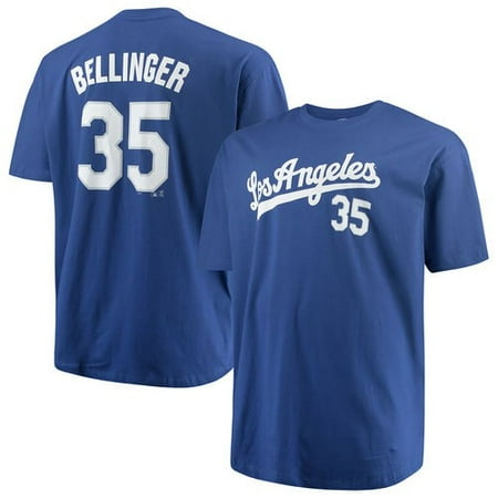 Men's Majestic Cody Bellinger Royal Los Angeles Dodgers MLB Name & Number