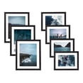 thumbnail image 6 of ArtbyHannah 7 Pack Black Gallery Wall Frames Sets with Decorative Ocean Picture Frame Sets Wall Art Decor for Home Decoration, Multi Size 8x10, 6x8 inch, 6 of 9