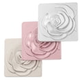 thumbnail image 4 of 3 piezas espejo compacto para bolso pequeño espejo compacto de flores espejo de maquillaje espejo de bolsillo floral espejo de viaje portátil plegable retro para mujeres, 4 of 7