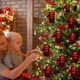 thumbnail image 5 of Cadena de Luces LED Ganfancp Santa Claus Muñeco de Nieve Ambiente de Vacaciones Colorido Parpadeo Luces Árbol de Navidad Decoración Al Aire Libre Estrella 10 X Luces, 5 of 7