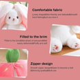 thumbnail image 4 of Bunny Plush Pillow Dolls Cute Rabbit Creative Pink Pp Cotton Dumb 18cm/25cm Stuffed Rabbit Plush Toys T, 4 of 4