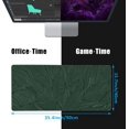 thumbnail image 2 of Golden Tropical Leaf Large Gaming Mouse Pad,Waterproof Desk Mat for Desktop,Non-Slip Rubber Base Mousepad with Stitched Edges for Laptop Office and Home 35.4X15.7 Inch, 2 of 6