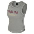 thumbnail image 2 of Women's Colosseum Heather Gray Florida State Seminoles Beach You Ribbed Tri-Blend Tank Top, 2 of 3