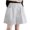 White, variant on LOVZFMLL Women's and Juniors' Casual Shorts, Summer Solid Color Loose Fit Wide Leg Women's Shorts Home Wear Daily Wear Shorts Purple XXL