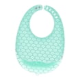 thumbnail image 2 of Babero de alimentación de silicona ajustable Sunnimix para bebé unisex verde, 2 of 8