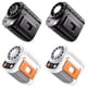 thumbnail image 5 of Toystoory Ventilador de cuello recargable con 5 configuraciones de velocidad del viento. Función de doble propósito. El núcleo del ventilador Electrodomésticos negro Estilo compresa de hielo, 5 of 6