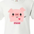 thumbnail image 4 of Inktastic Kawaii I Love Pigs Youth T-Shirt, 4 of 5