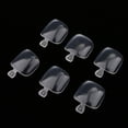 thumbnail image 4 of MERIGLARE 504 Pcs French Fake Toenails For Foot Pre Designed Fashion Nail Tips Clear, 4 of 9