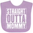 thumbnail image 3 of Inktastic Straight Outta Mommy Funny Boys or Girls Baby Bib, 3 of 4