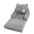 thumbnail image 4 of <p>Toddler Armrest Chair Bed, Grey Baby Sofa Soft And Comfortable  For Napping</p>, 4 of 7