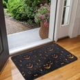thumbnail image 2 of Dark Blue Halloween Pumpkin Faces Door Rugs,Washable Non Slip Door Mats Indoor,Decorative Door Mats,Entry Mat Indoor for Entrance,Bedroom,Kitchen,Bathroom,30"x17", 2 of 6