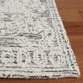 thumbnail image 3 of SAFAVIEH Abstract Carter Oriental Wool Area Rug, Ivory/Charcoal, 5' x 8', 3 of 11