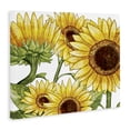 thumbnail image 3 of Stupell Industries Rustic Bloom Sunflowers Canvas Wall Art, design by Kim Allen, 3 of 7