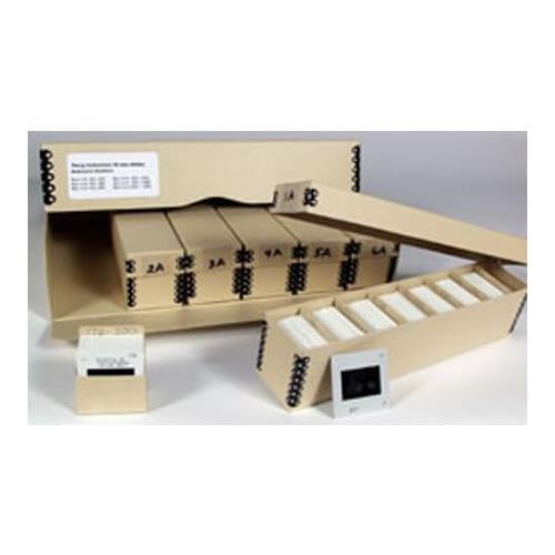 Archival Methods 35mm Slide Storage File Kit, Includes 48 Slide Trays