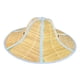 thumbnail image 5 of Sombrero de paja plegable Yinane Azul con cordón de viento, 5 of 8