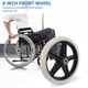 thumbnail image 2 of Ruedas pequeñas de goma para silla de ruedas, accesorios de silla de ruedas que no dejan marcas, 200mm (8 pulgadas), 2 uds., rueda de goma Pp Wh, 2 of 5