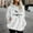 01 White, variant on Fewfanhot Womens Sweatshirt Sherpa Fleece Hoodie Oversized Pullover Fuzzy with Pockets Drawstring Hooded Sweatshirt