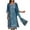 Blue dresses womens03, variant on Usmixi Formal Dresses for Women Sleeveless Round Neck Floral Print Summer Maxi Dresses 2 Pieces Cardigan Sets Loose Pleated Swing Tank Dress Orange m Under $5