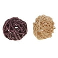 thumbnail image 3 of 50x Rattan Wicker Balls Decorative, Orbs Balls Decorative, Twig Balls Vase Filler, Rattan Balls for Bowls, Bird Toys, Garden, Party, Wedding, 3cm,5cm, 3 of 10