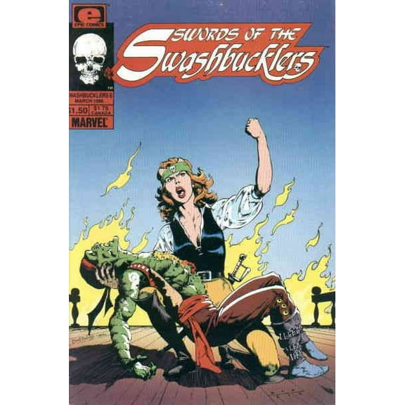 Swords of the Swashbucklers #6 VF ; Epic Comic Book