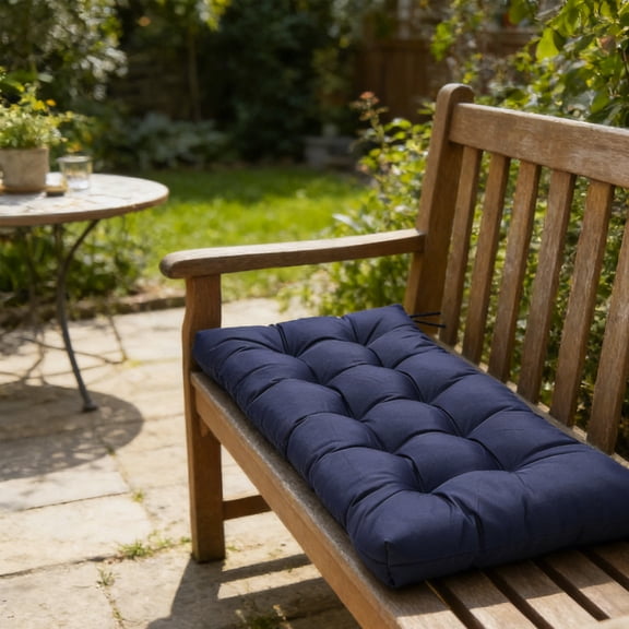 Dvumao 39x19 Inch Outdoor Porch Swing Cushion, Waterproof Replacement Bench Pad for Patio Furniture, Wicker Loveseat & Garden Glider