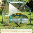 thumbnail image 4 of Gardzen Mini Greenhouse 36" x 36" x 42", Portable Small Greenhouse with Zippered Door for Seed Starting, Seedlings and Winter Protection, 4 of 7